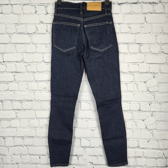 Lucky Brand Size 00 High Rise Skinny Jeans - Picture 8 of 9